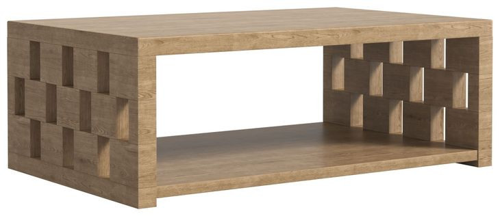 Verge Brown Rectangular Occassional Table Set