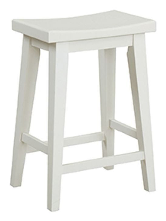 Americana Modern Cotton 26" Counter Height Stool