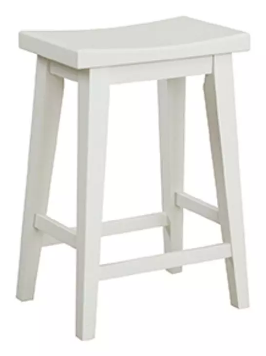 Americana Modern Cotton 26" Counter Height Stool