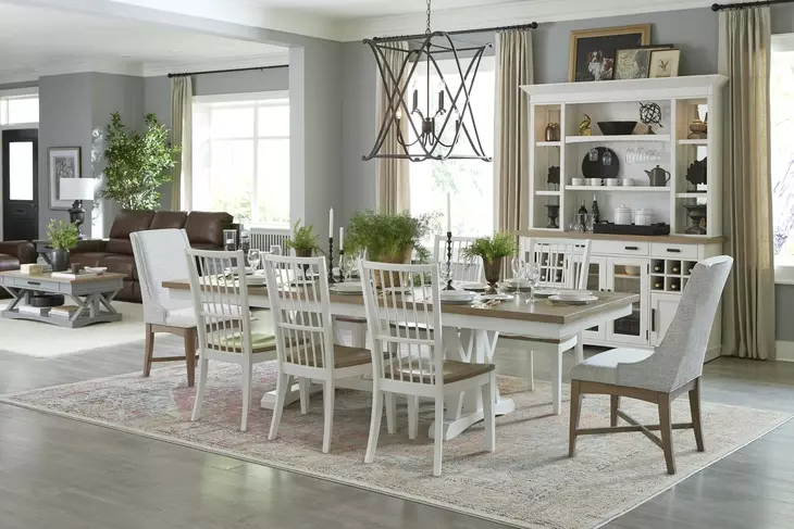 Americana Modern Cotton Host Chair Set of 2