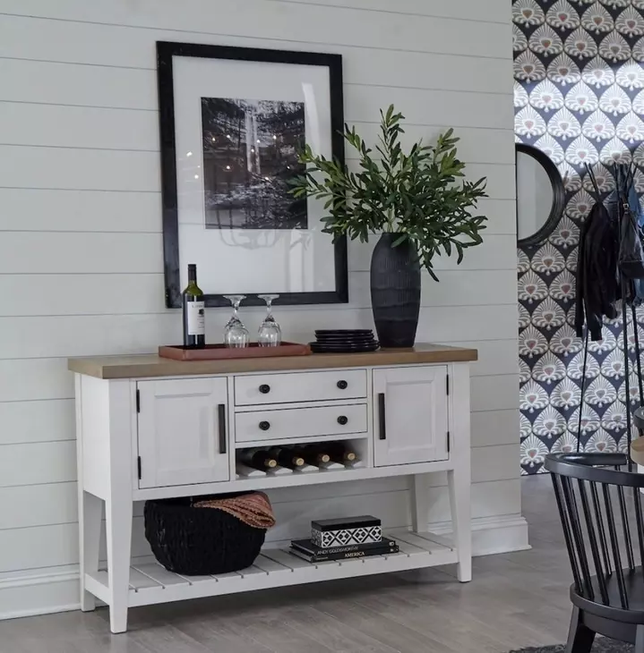 Americana Modern Cotton 54" Sideboard
