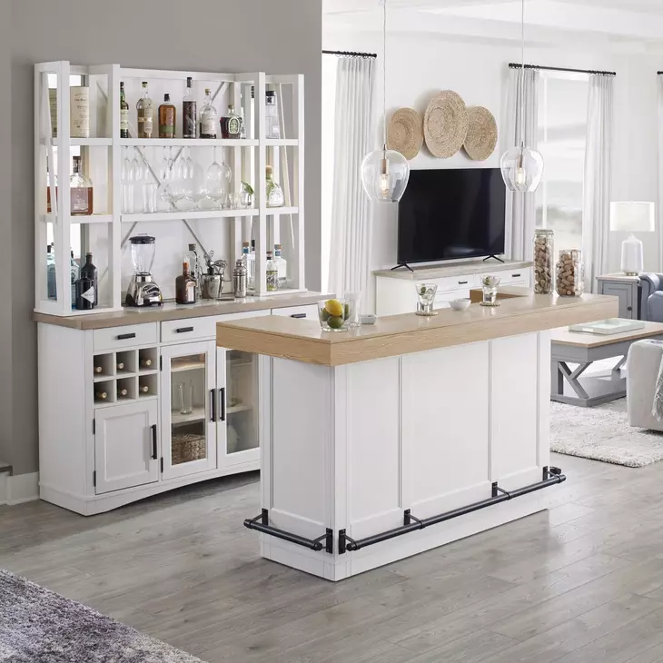 Nantucket Cotton 78" Quartz Insert Bar