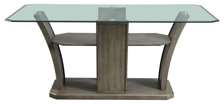 Simms Gray 72" Rectangular Dining Table