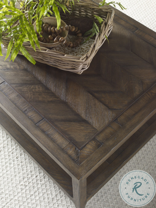 Dalton Brown Rustic Cocktail Table