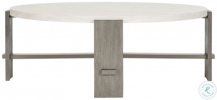 Foundations Linen And Light Shale Cocktail Table From Bernhardt ...