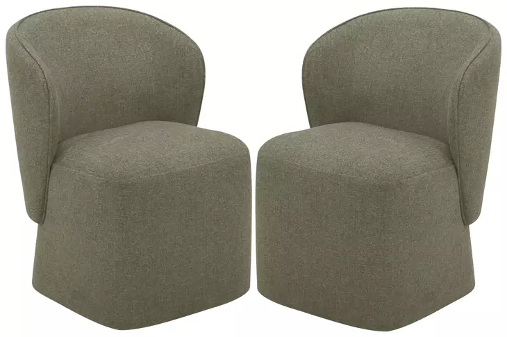 Bongo Quartermaster Sage Dining Chair Set of 2