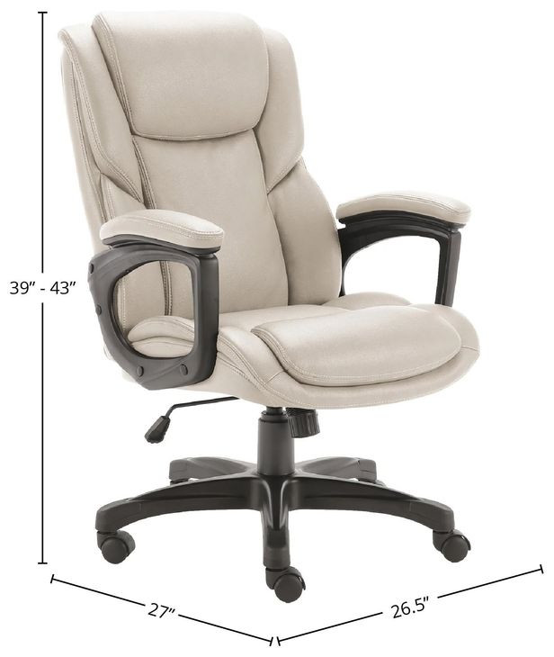 DC-316-GSI Grand Slam Ivory Desk Chair