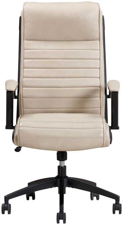 DC-370 Antique Linen Leather Desk Chair