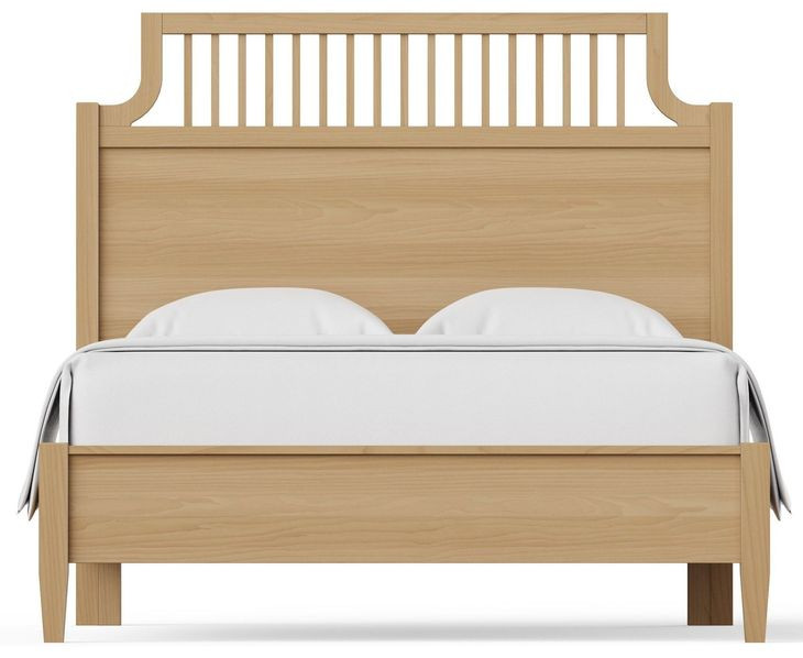 Pure Maple Natural King Garden Panel Bed