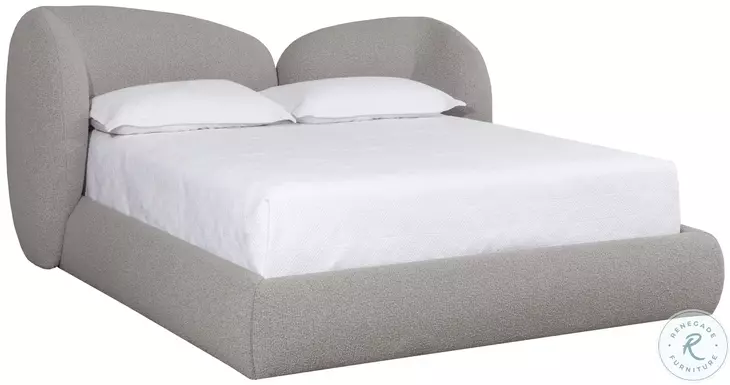 Esme Altro Cappuccino King Upholstered Platform Bed