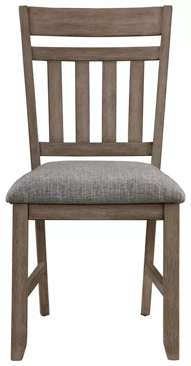 Harrisburg Gray Upholstered Dining Chair Set of 2