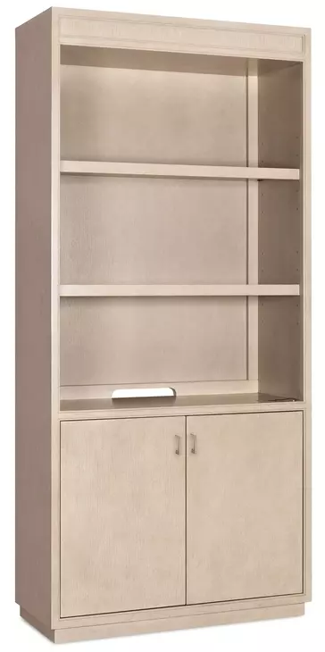 Marlowe Polished Limestone Leather Executive Home Office Set
