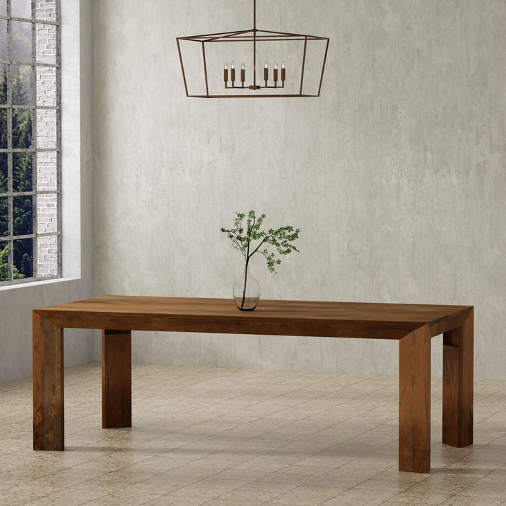 Crossings Amber 86" Rectangular Dining Table