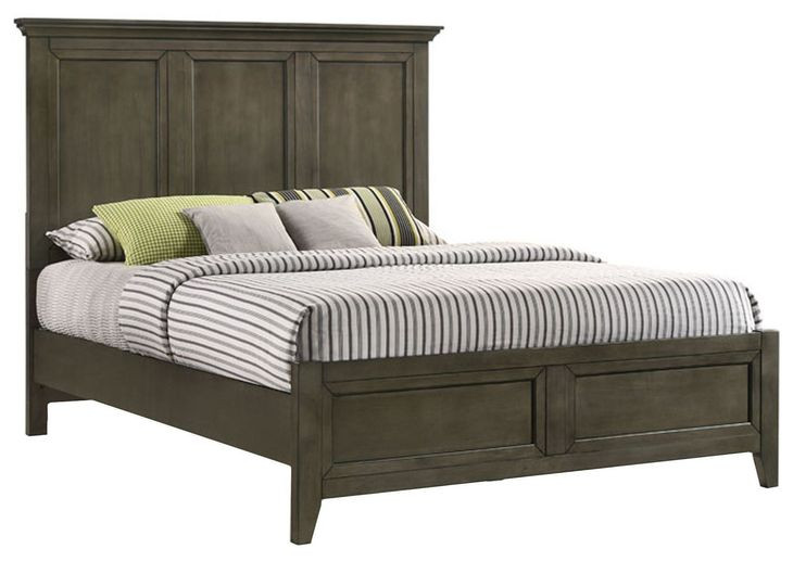 San Mateo Gray Panel Bedroom Set