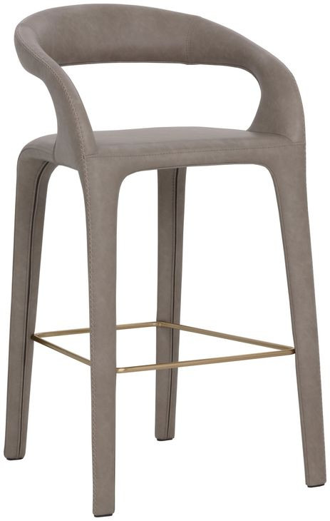 Atika Ivanhoe Mineral Upholstered Bar Stool