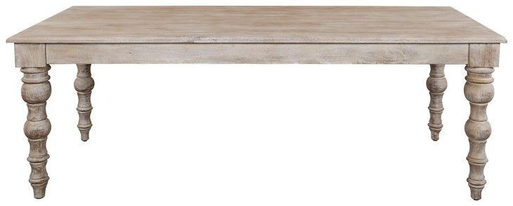 Crossings Toasted Tumbleweed Rectangular Dining Table