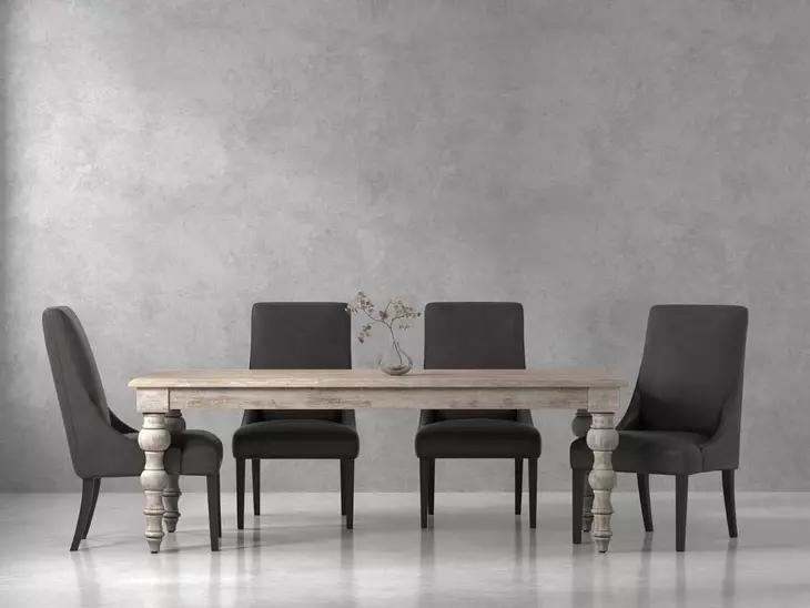 Crossings Toasted Tumbleweed Rectangular Dining Table