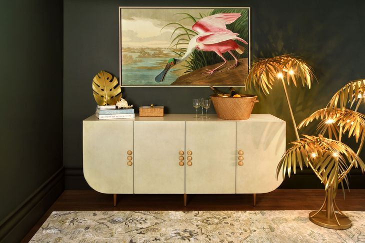 Deluca Beige 4 Door Buffet