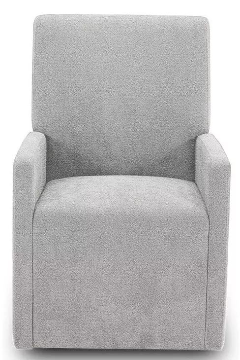 Escape Neutral Performance Fabric Upholstered Dining Chair