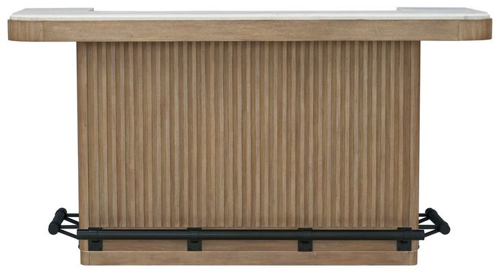 Escape Glazed Natural Oak 78" Bar