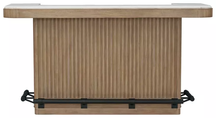 Escape Glazed Natural Oak 78" Bar