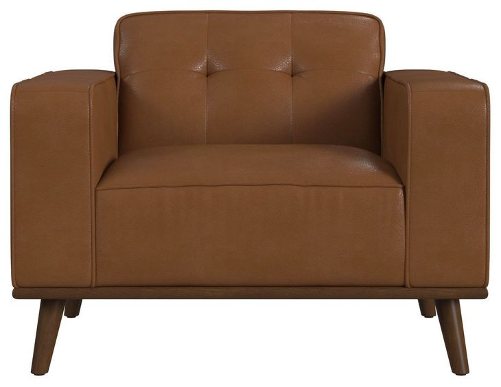 Fate Pebble Tan Upholstered Chair