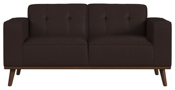 Fate Pebble Brown 69" Loveseat