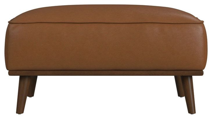 Fate Pebble Tan Upholstered RecPebble Tangular Ottoman