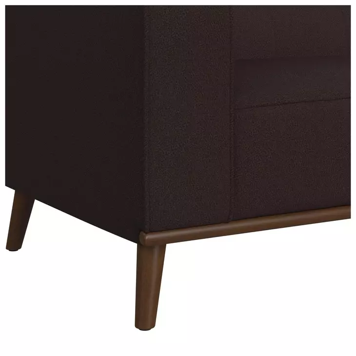 Fate Pebble Brown 91" Sofa