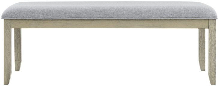 Carena Brown 54" Upholstered Bench