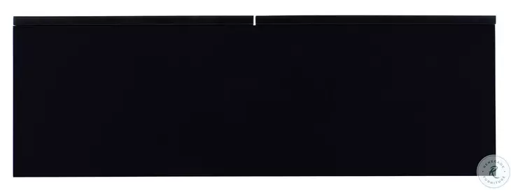 Impression Black And Bronze Gold 2 Door Entertainment Credenza