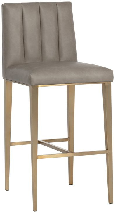 Hadwin Ivanhoe Mineral Upholstered Bar Stool
