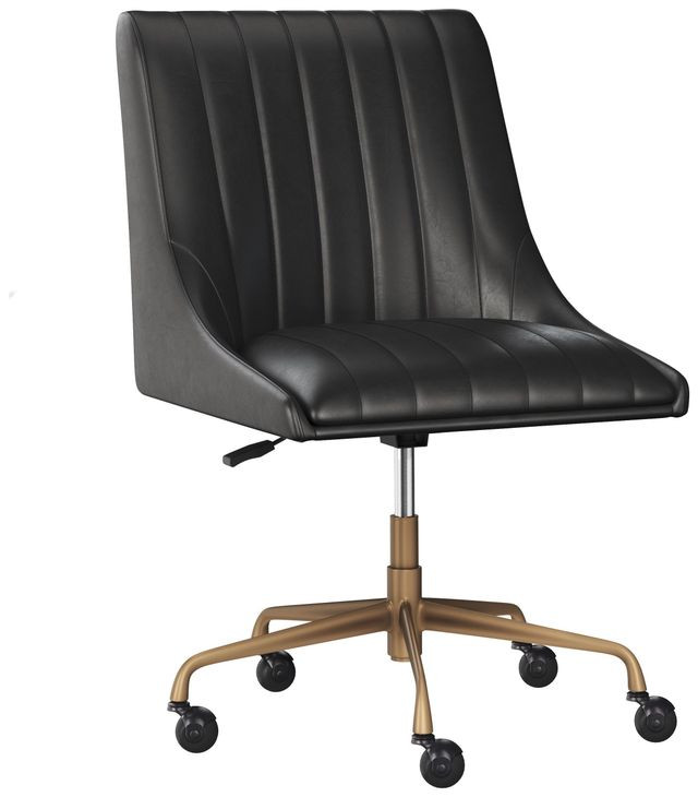 Ellsworth Bravo Black Upholstered Office Chair