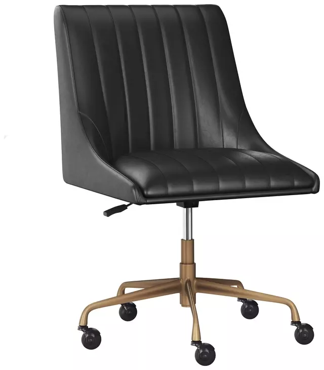 Ellsworth Bravo Black Upholstered Office Chair