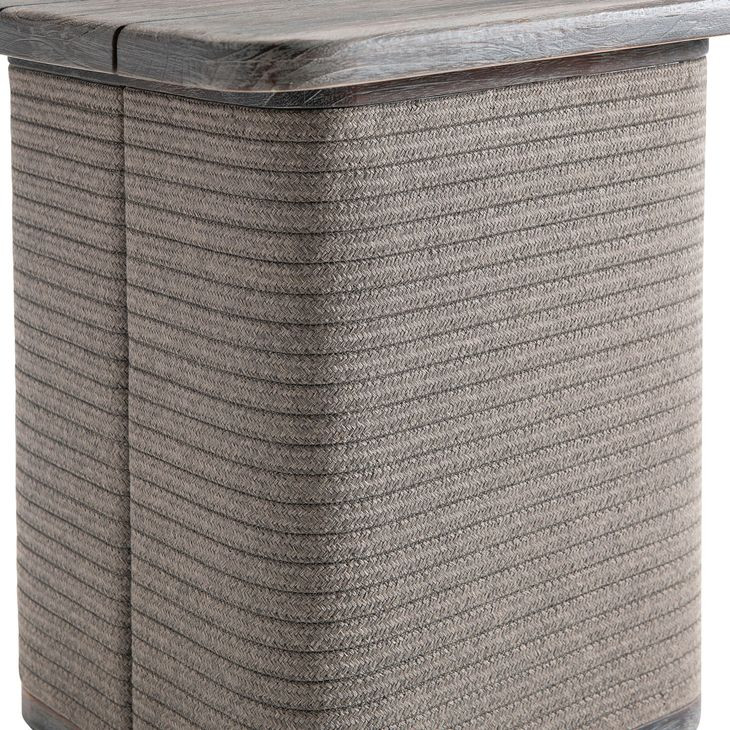 Rialto Brown Square Outdoor Side Table