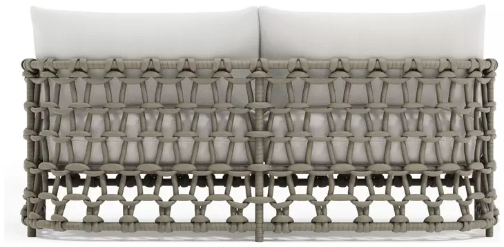 Nodi Gray Outdoor 73" Sofa