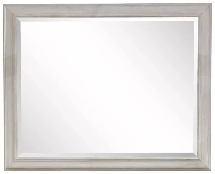 Bronwyn Alabaster 8 Drawer Dresser with Rectangular Mirror