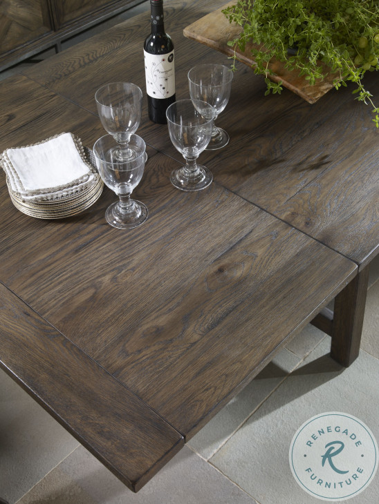 Walton Brown Rustic 86" Extendable Dining Table