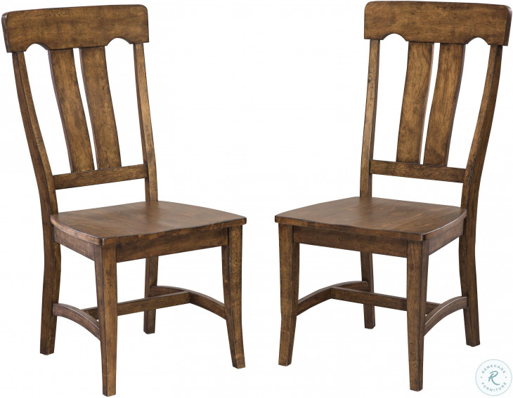 District Splat Back Side Chair Set of 2 from Intercon Coleman Furniture