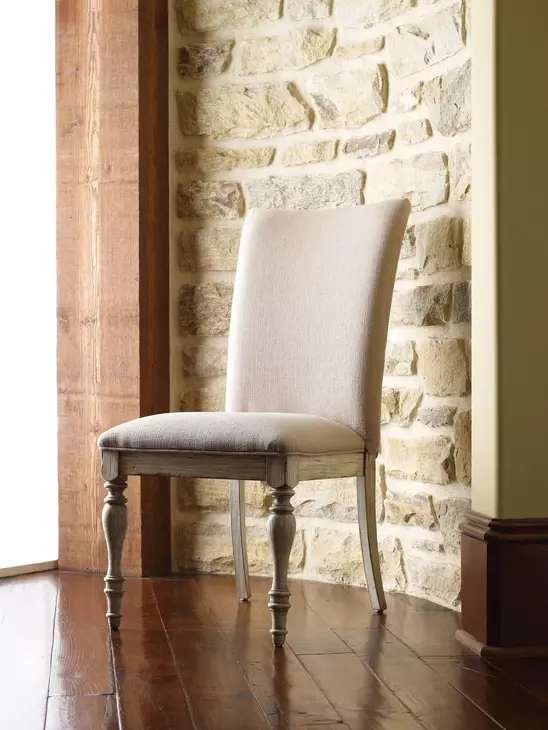 Weatherford Cornsilk Upholstered Tasman Dining Chair Set of 2