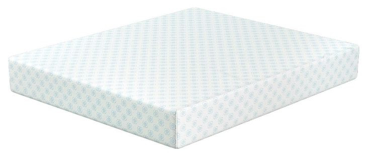 Edelweiss White 12" Memory Foam California King Mattress