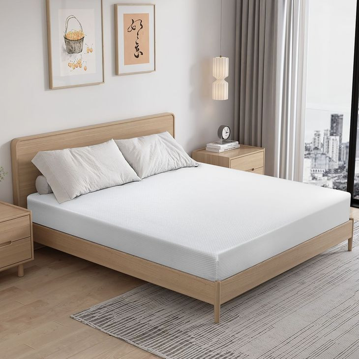 Artemisia White 6" Memory Foam Queen Mattress
