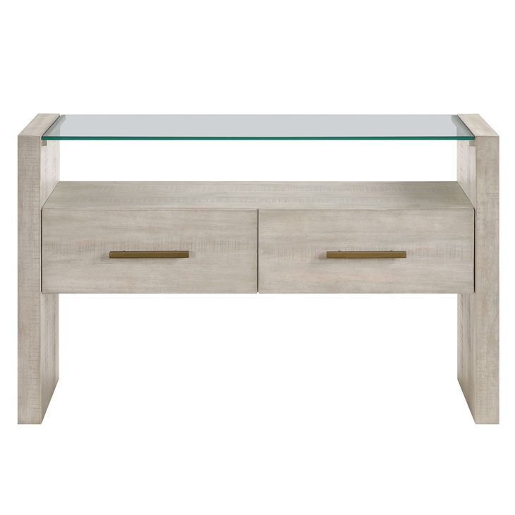 Garland Blonde Rectangular Sofa Table