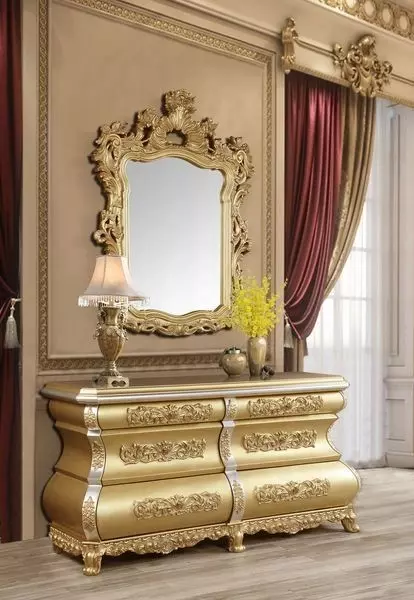 Seville Gold 6 Drawer Server