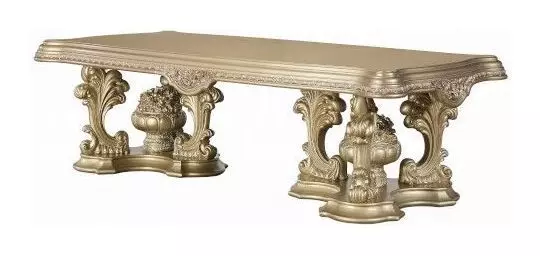 Seville Gold 106" Rectangular Dining Table