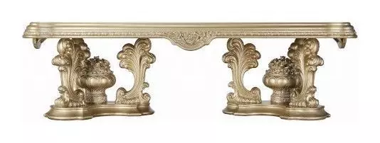 Seville Gold 106" Rectangular Dining Table