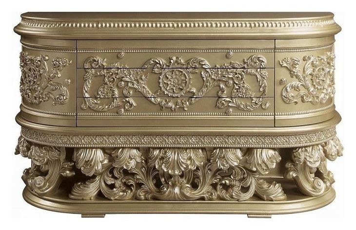 Vatican Champagne Silver 2 Door Server