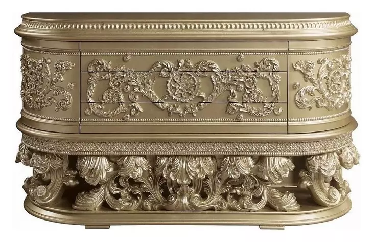 Vatican Champagne Silver 2 Door Server