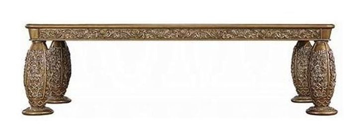 Constantine Brown and Gold Dining Room Set