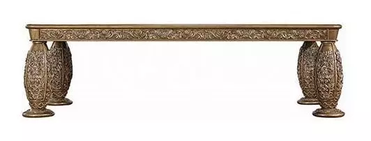 Constantine Brown and Gold Dining Room Set